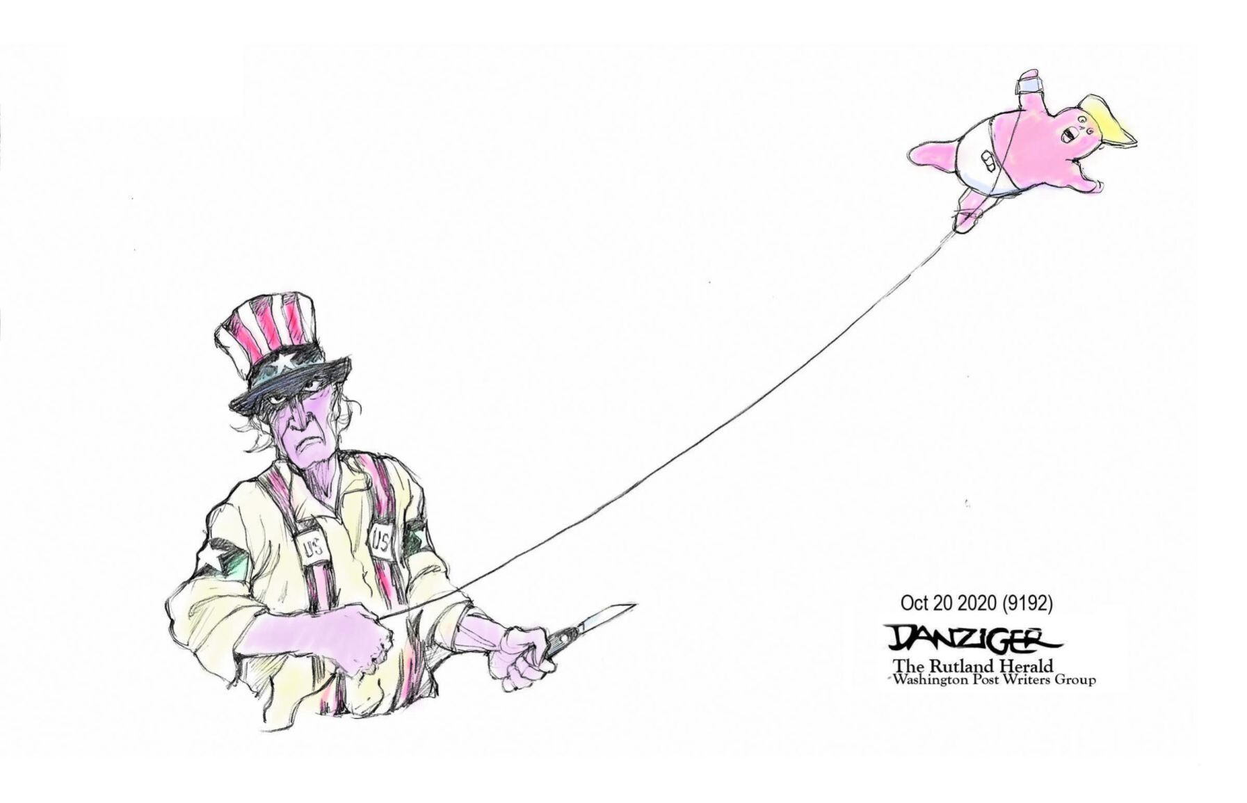 Jeff Danziger cartoon